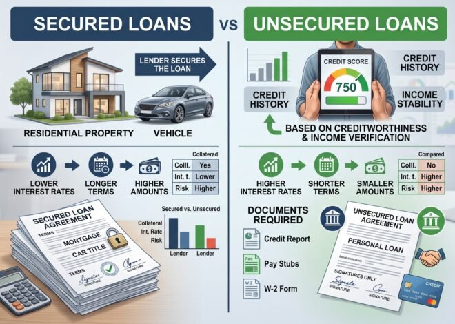 Secured Vs Unsecured Loans Explained